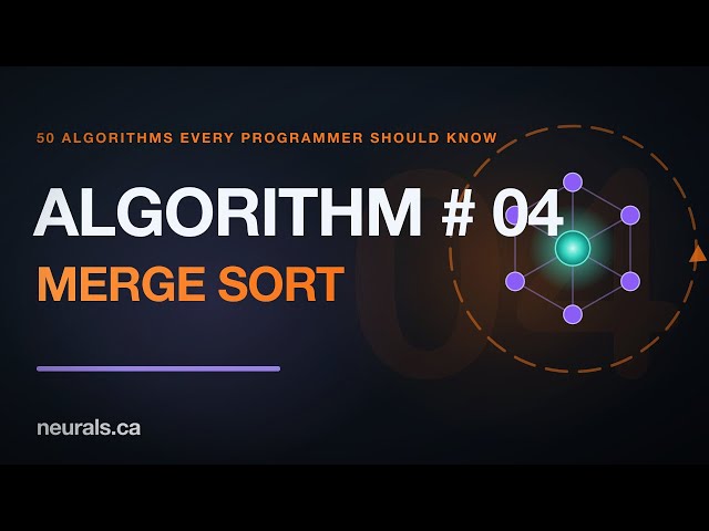 Merge Sort Explained: How It Works, the Code, and When to Use It