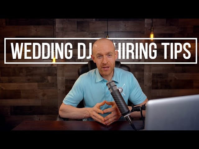 Wedding DJ Tips Before Hiring