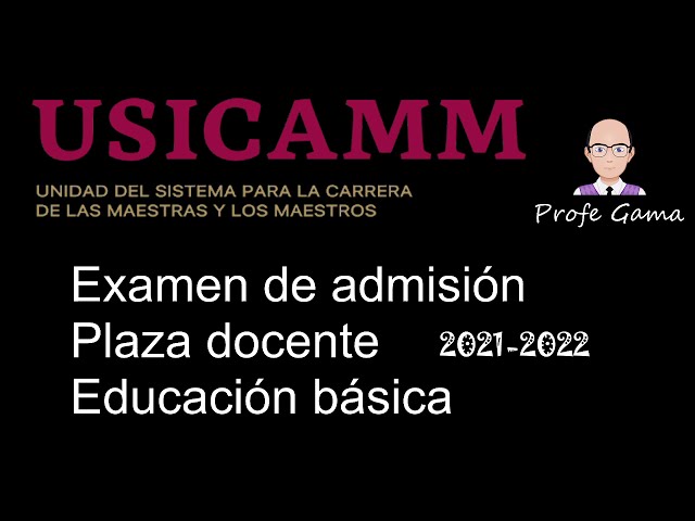 Admision usicamm básica