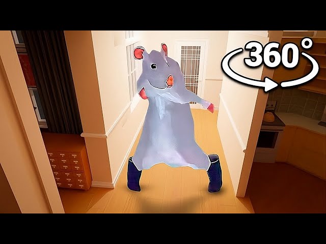 360° Rat dance Breaks into YOUR House! (Chess Type Beat)