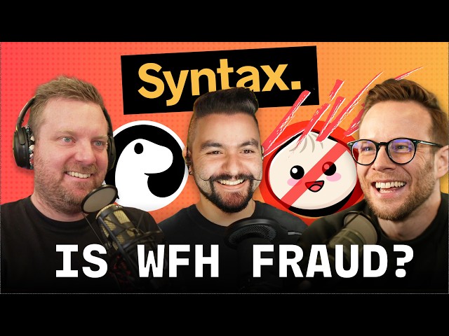 We Want Local AI Agents ⟡ Desktop Apps w/ Deno ⟡ Nub replaces Bun ⟡ Is WFH Fraud? ⌁ Syntax Weekly ⌁