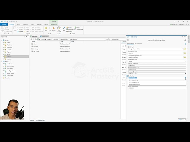 ArcGIS Pro, Relationship Class