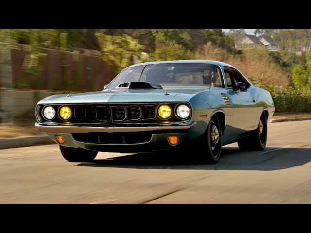 Restomod Cuda con motor Hellephant de 1000 HP [4K]