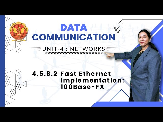 4.5.8.2 Fast Ethernet Implementation: 100Base- FX | EC603(A) |