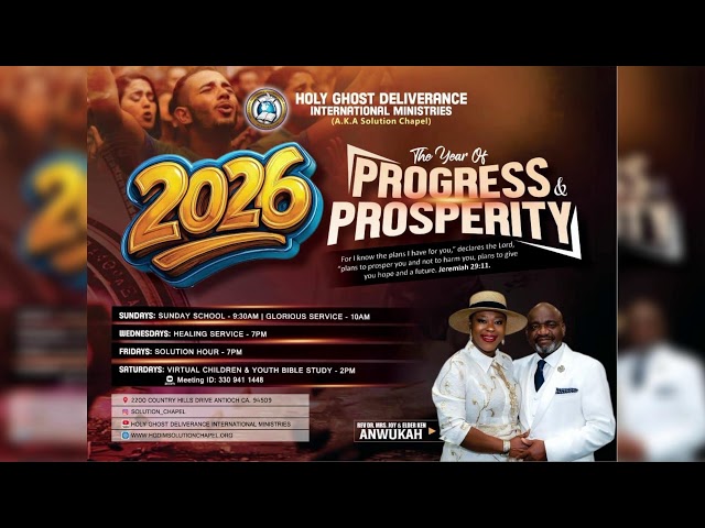 HEALING  | HOLY GHOST DEL INT MIN REV DR MRS JOY ANWUKAH