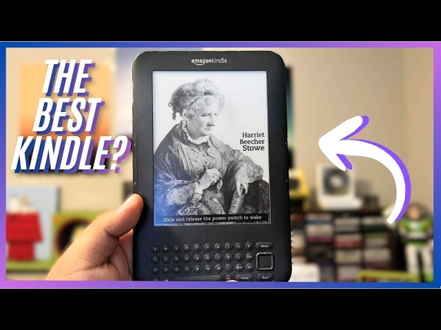 This 15 year old Kindle Keyboard is still loved by many