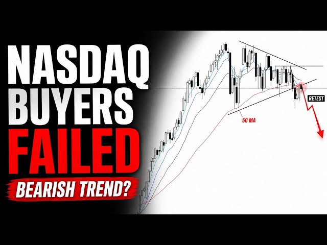 NASDAQ Buyers Failed - Is a Bearish Trend Starting?