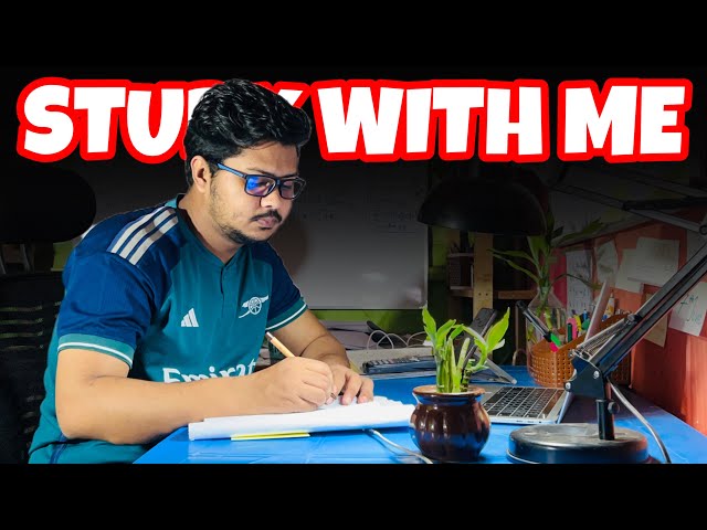STUDY WITH ME FOR 3 HOURS I No MUSIC, JUST DEEP STUDY , No Music, Pomodoro 50/1 🇧🇩 SSC/HSC - 2025 |