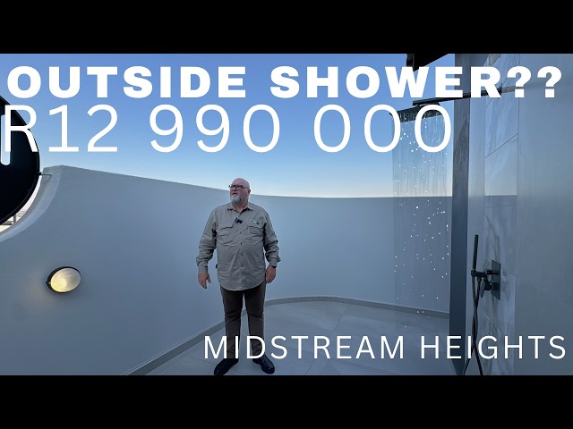 Wait…This R12.99M Home Has a SHOWER on the Roof?! | Midstream Heights walk with JP