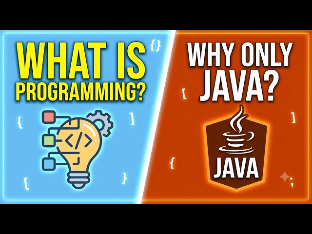 Programming Language & Why JAVA