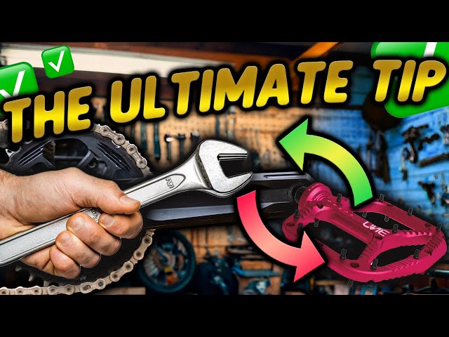 THE ULTIMATE TIP TO LOOSEN A PEDAL (MTB-GRAVEL-ROAD)