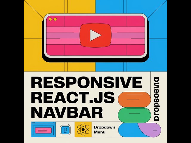 Responsive React.js Navbar/Header with Bootstrap and Dropdown Menu