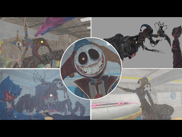 Poppy Playtime ALL PROTOTYPE Behind the Scenes (Chapter 2-5)