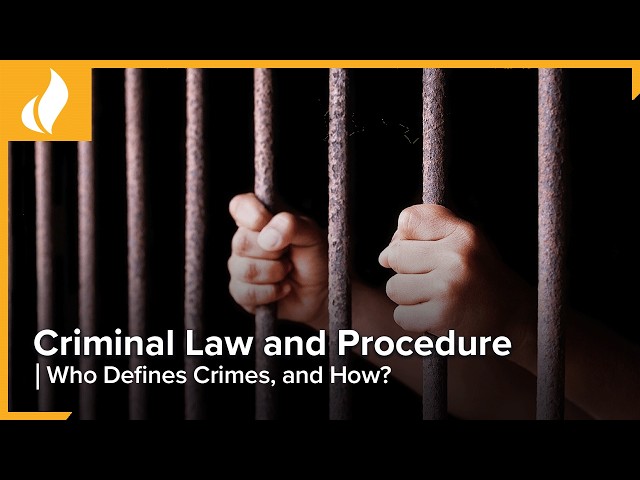 Who Defines Crimes, and How? | Law School for Everyone