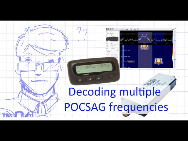 Decoding multiple POCSAG signal with SDR# and PDW