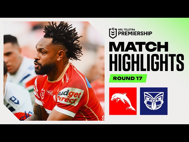 NRL 2026 | Dolphins v Warriors | Match Highlights | Round 17