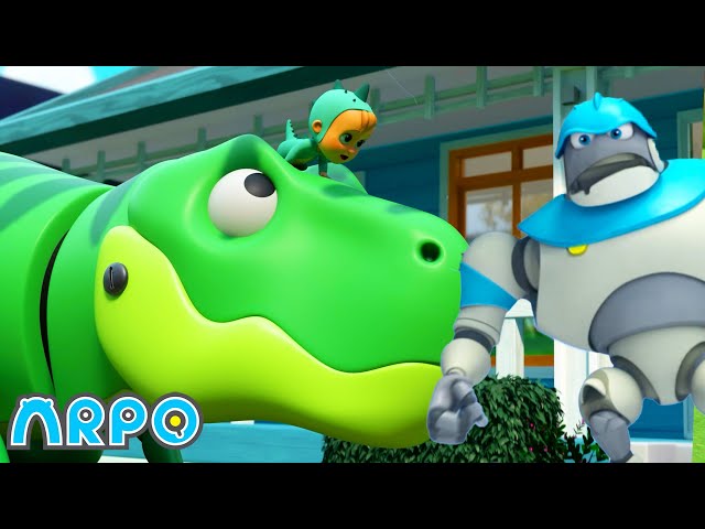 Dino Daniel Abduction | ARPO | Rob the Robot & Friends - Funny Kids TV