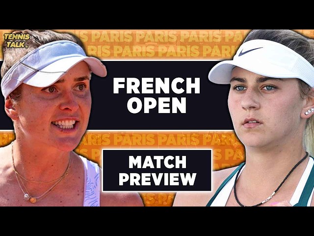 Svitolina vs Kostyuk | French Open 2026 QF | Tennis Talk Preview