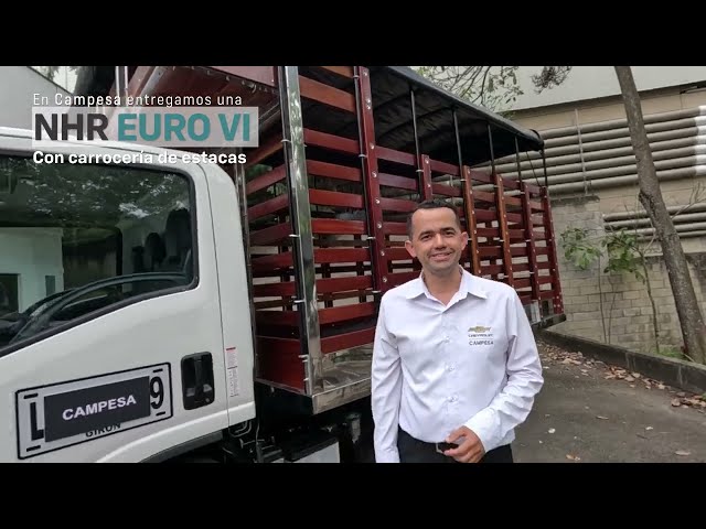 Entregas memorables: NHR EURO VI con carrocería de estacas