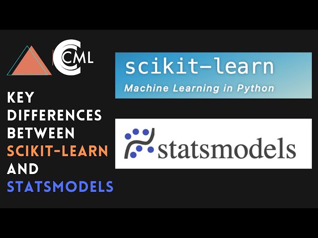 Scikit-Learn and Statsmodels; key differences, features and some code