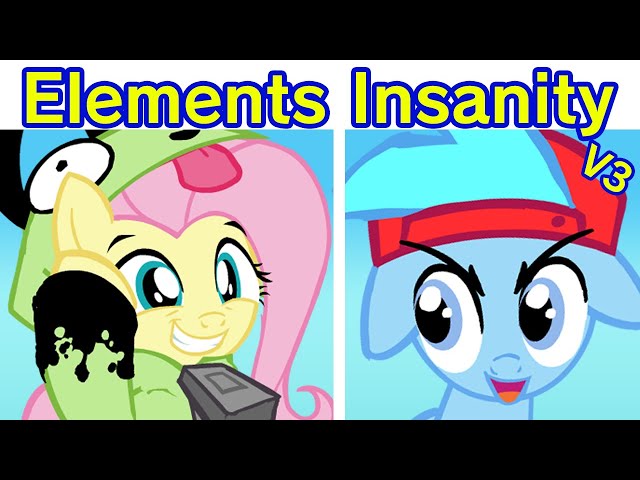 Friday Night Funkin' VS Elements Of Insanity V3 - Final Demo | My Little Pony (FNF Mod/MLP Pinkie)