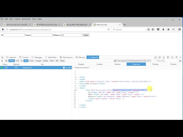 Spring mvc web app jpa hibernate mysql