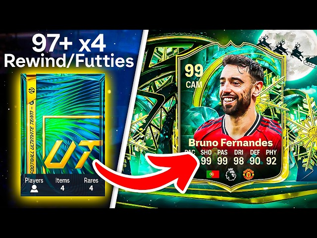 97+ x4 ULTIMATE REWIND/FUTTIES PACKS! 🥳 FC 26 Ultimate Team