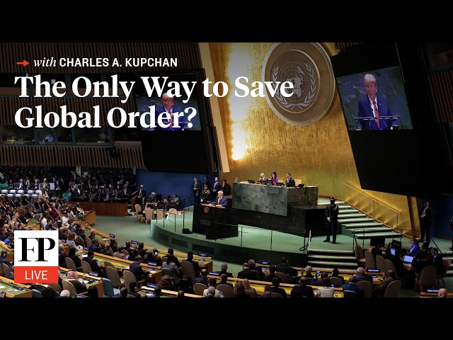 Charles A. Kupchan Proposes a New System to Save Global Order