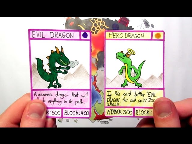 How To Make Your Own Trading Cards By Hand