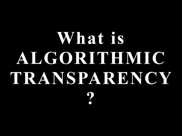 What Is Algorithmic Transparency? The Hidden Truth Behind AI Decisions That Control Your Life