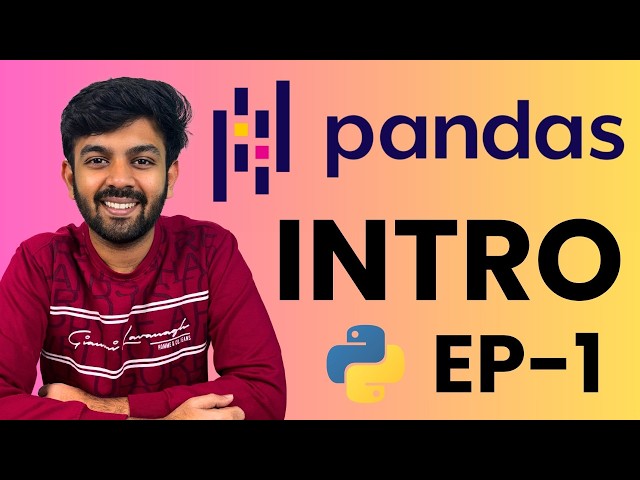 Introduction to Pandas | Ep-1 Pandas | Python for AI DS | code io - Tamil