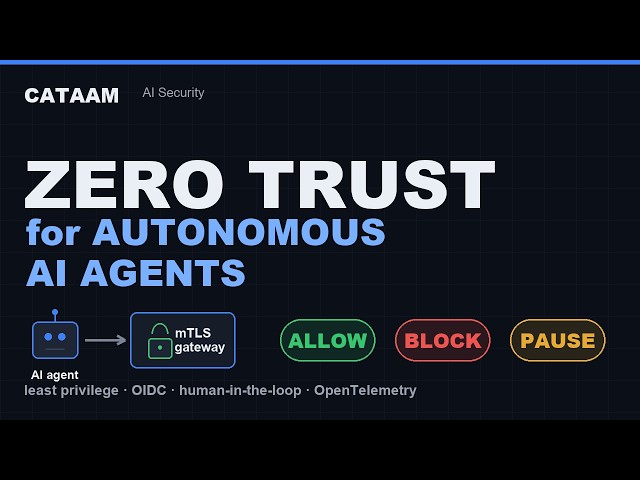 Building Zero Trust for Autonomous AI Agents (Acme Corp Architecture Walkthrough)