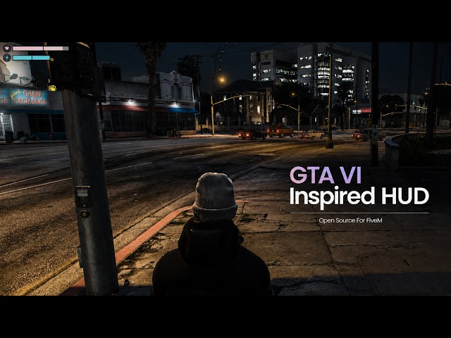 Free GTA6 Inspired HUD For FiveM | Open Source | 5Mservers.com