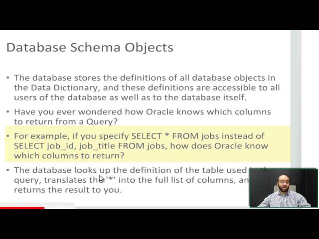 Database Programming With SQL - Section 13 - Part 1