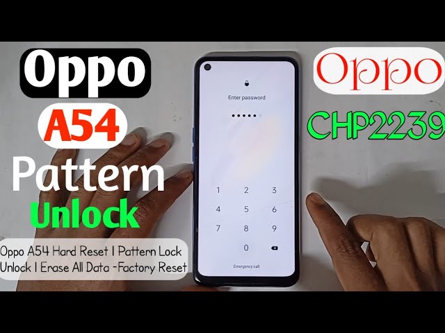 How To Oppo A54 Hard Reset | Oppo (CPH2239) Pattern Lock Remove | Forgot Password(Uzzol Technology)
