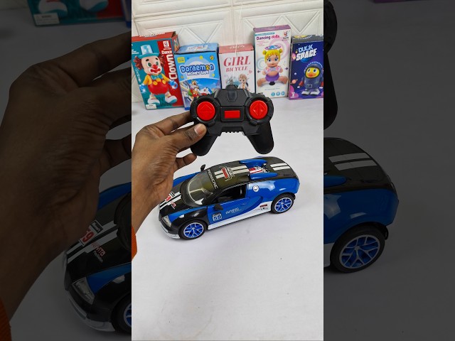 Remote Control Bugatti car unboxing & Testing with asmr #cars #rccar #toys