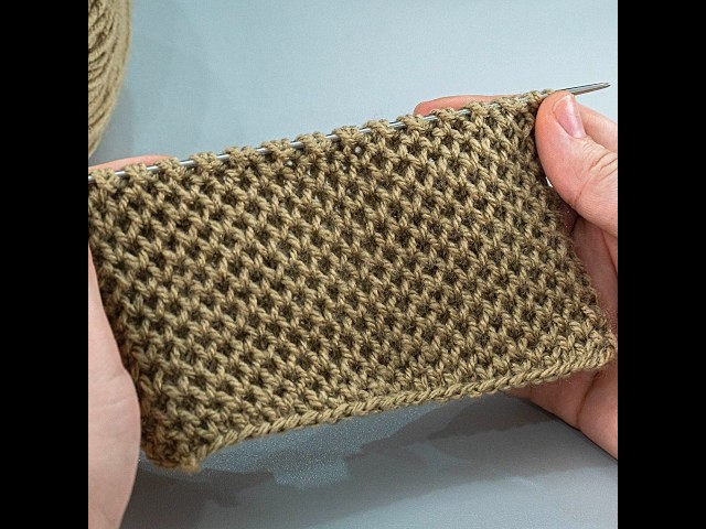 How to Knit Honeycomb Stitch | Easy Knitting Pattern for Beginners | Miarti