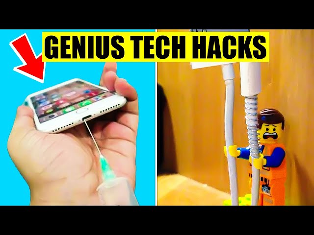 Genius tech hacks you may never have seen