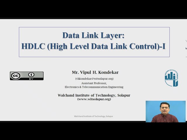 Data link Layer HDLC Protocol Part I