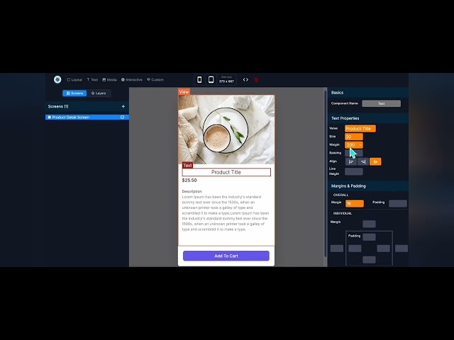 Build React Native UI with Drag & Drop | NativeStudio.dev Playground