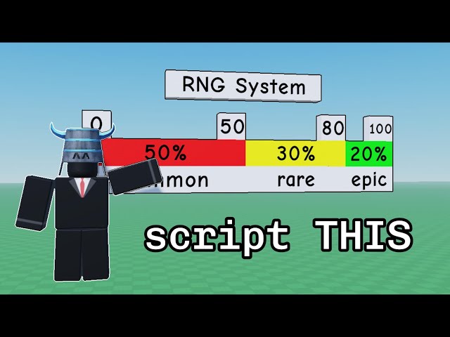 How to script RNG Systems | Roblox Studio Tutorial