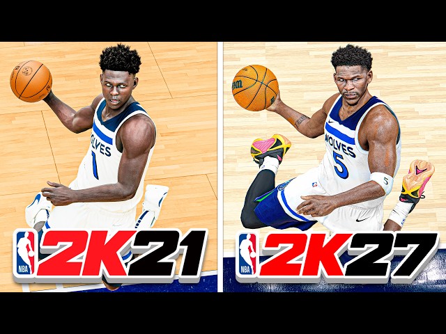 Scoring With Anthony Edwards In Every NBA 2K