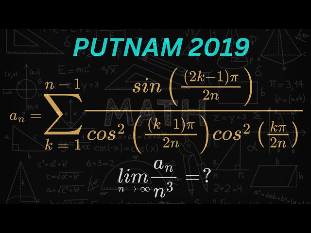 Can You Solve This? 😱 Putnam 2019 B2 | One of the Toughest Math Problems Ever | JEE Advanced Level
