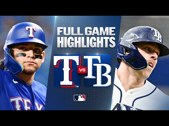 RANGERS vs. RAYS: Official Full Game Highlights (July 30) | 2026 MLB Season