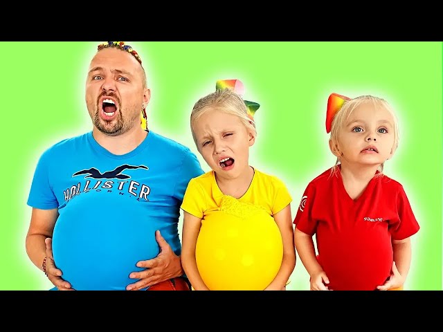 Kids and dad are examples of proper behavior