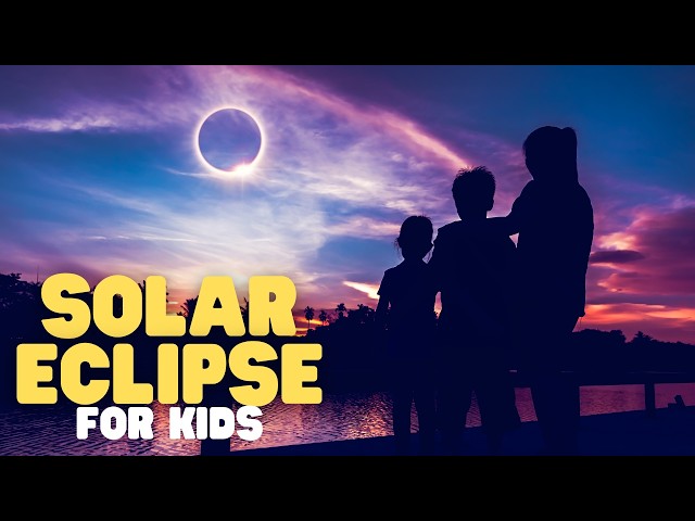 Solar Eclipse for Kids | Learn why the sun sometimes darkens