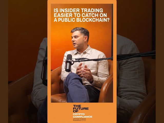 Is Insider Trading Easier to Catch on a Public Blockchain?