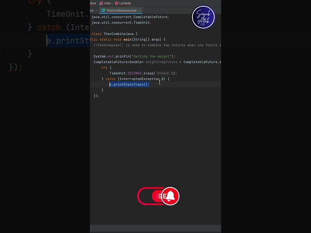 Tip #5 | CompletableFuture Java 8 #codingshorts #programming #java