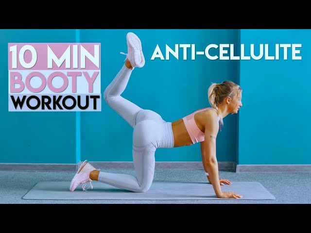10 MIN ANTI-CELLULITE WORKOUT / Booty | No equipment