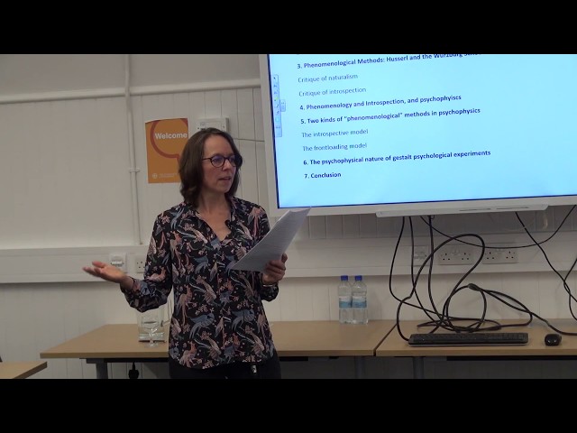 Uljana Feest: The Status of Phenomenology in Gestalt Psychology